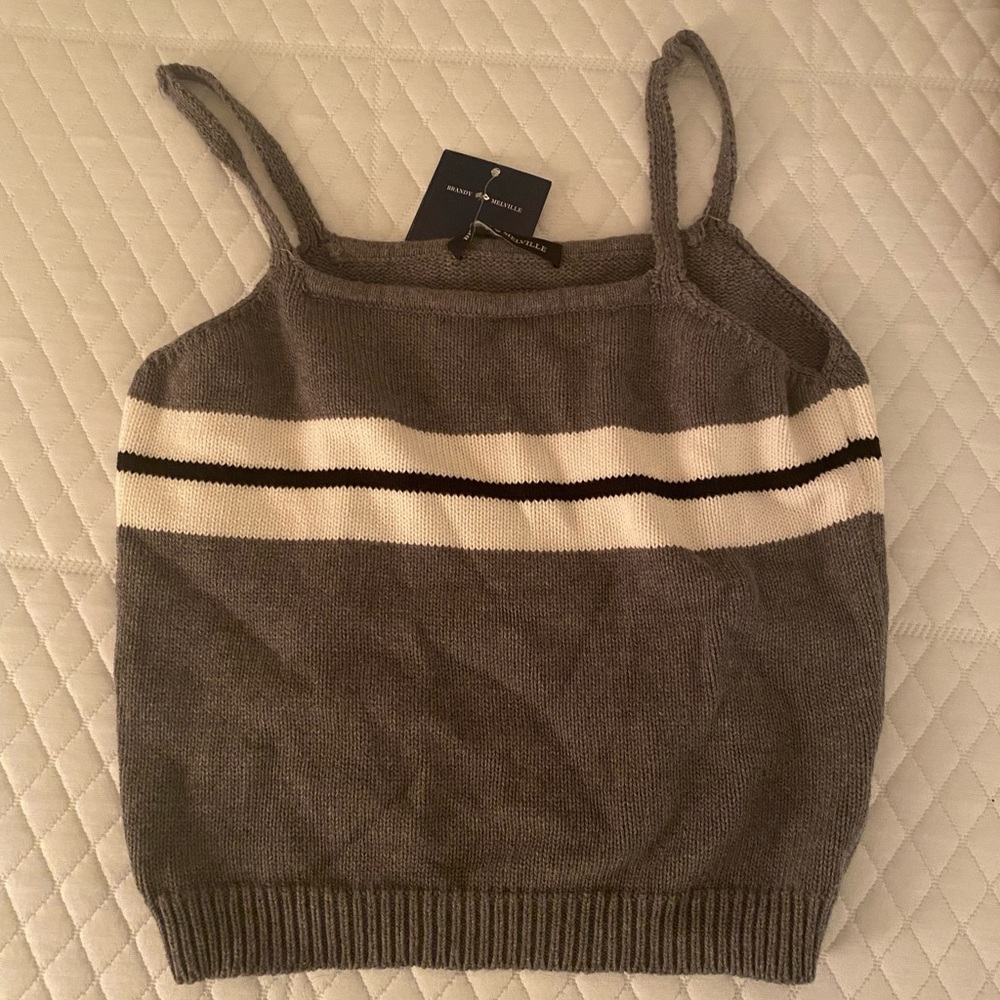 Brandy Melville Tracy Knit Tank NWT/sold out online